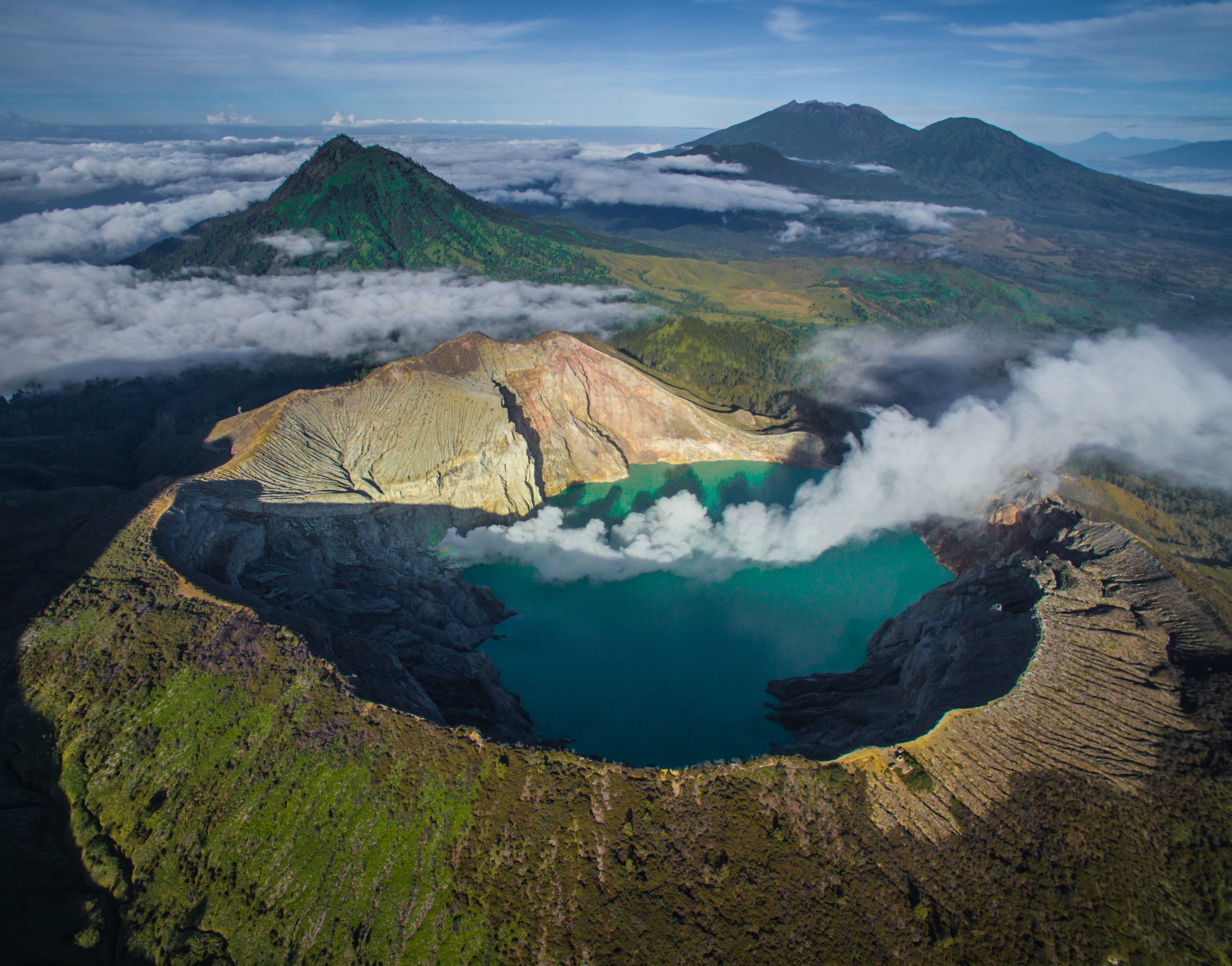 volcan de java